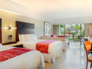Grand Fiesta Americana Coral Beach Cancún Todo Incluido + Xcaret Plus 2 Personas + Transportes Incluidos(Hotel-Aeropuerto-Hotel-Tour)